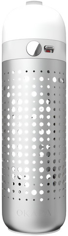 image of the OKAPA Water Bottle 500mL, a luxury water bottle, defining luxury through high-quality materials