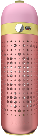 image of the OKAPA Water Bottle 500mL, a luxury water bottle, defining luxury through high-quality materials